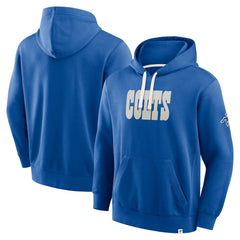 Indianapolis Colts New Horizons Heritage Pullover Hoodie - Royal Hoodies