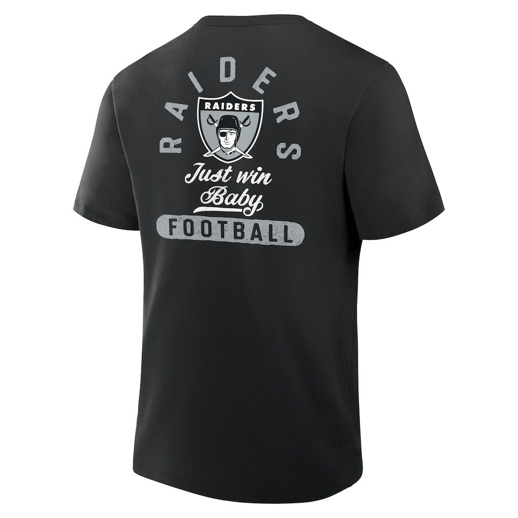 Las Vegas Raiders Fluid Motion Legacy T-Shirt - Black T-shirts