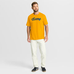 Los Angeles Rams Fluid Motion Legacy T-Shirt - Gold T-shirts