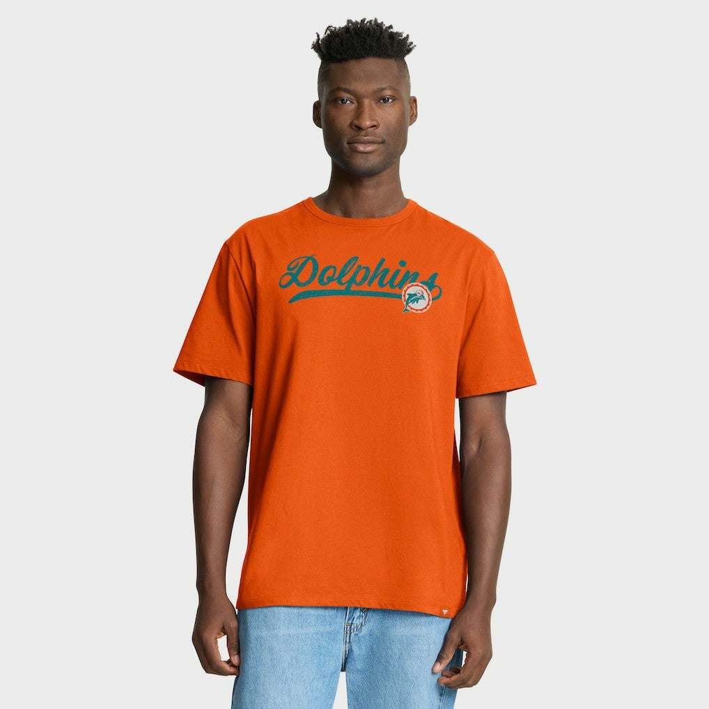 Miami Dolphins Fluid Motion Legacy T-Shirt - Orange T-shirts