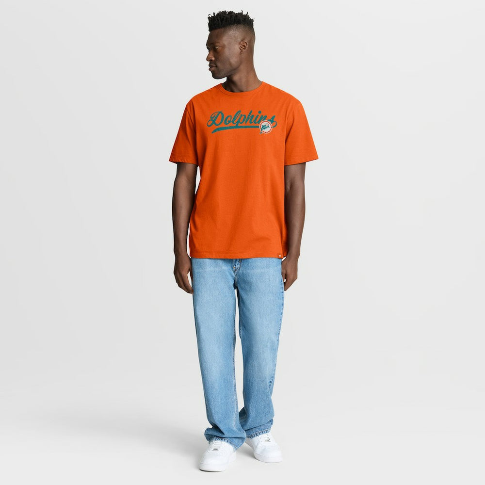 Miami Dolphins Fluid Motion Legacy T-Shirt - Orange T-shirts