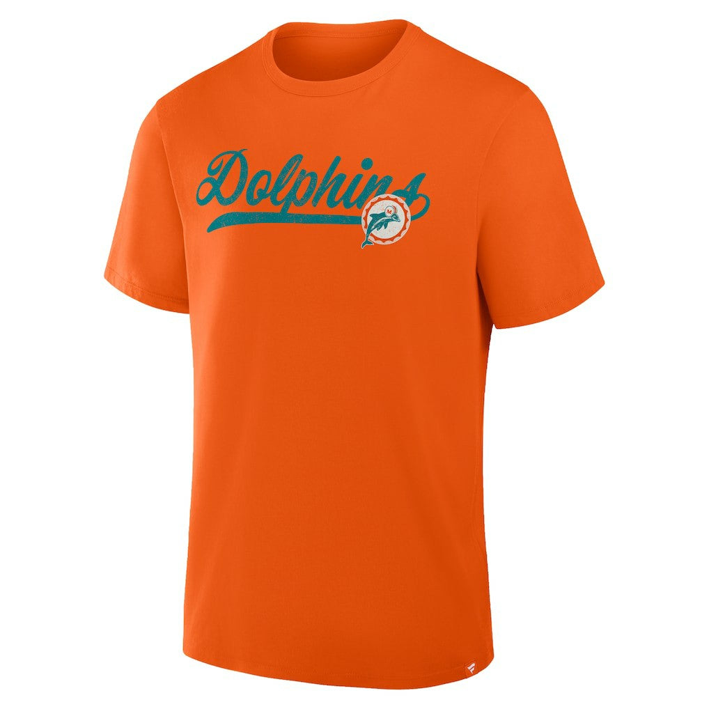 Miami Dolphins Fluid Motion Legacy T-Shirt - Orange T-shirts