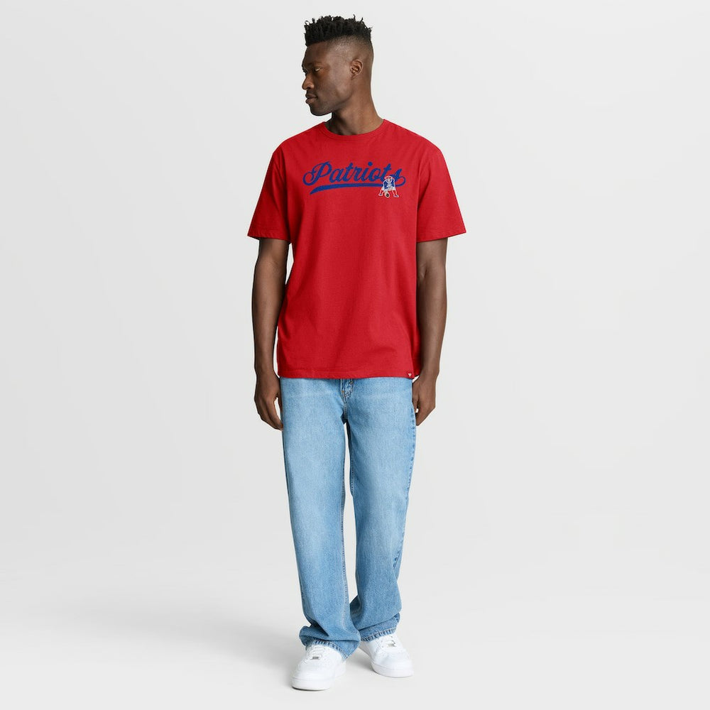 New England Patriots Fluid Motion Legacy T-Shirt - Red T-shirts