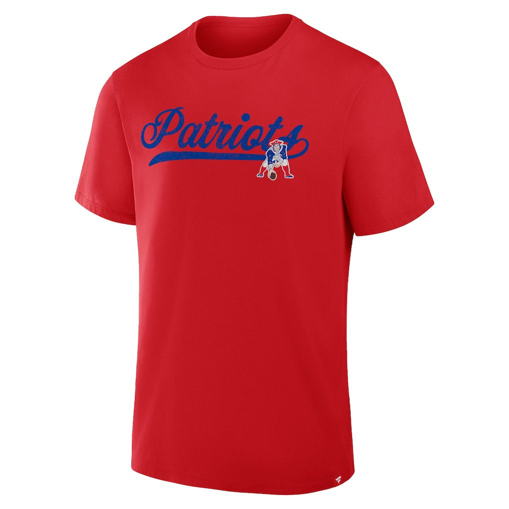 New England Patriots Fluid Motion Legacy T-Shirt - Red T-shirts