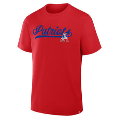 New England Patriots Fluid Motion Legacy T-Shirt - Red T-shirts