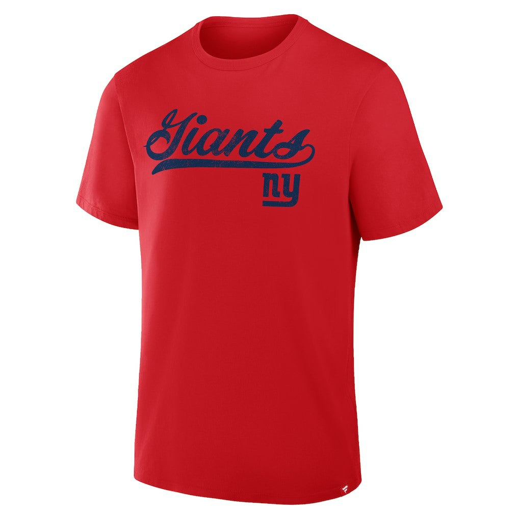 New York Giants Fluid Motion Legacy T-Shirt - Red T-shirts