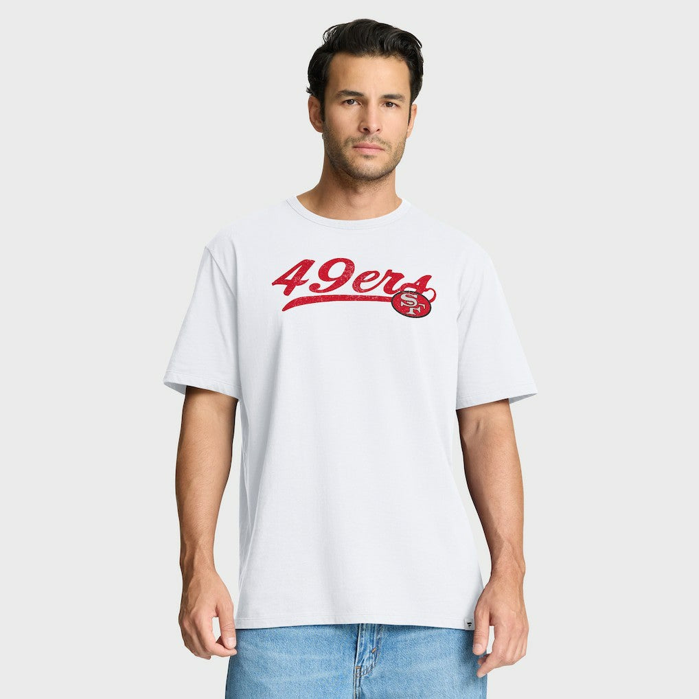 San Francisco 49ers Fluid Motion Legacy T-Shirt - White T-shirts