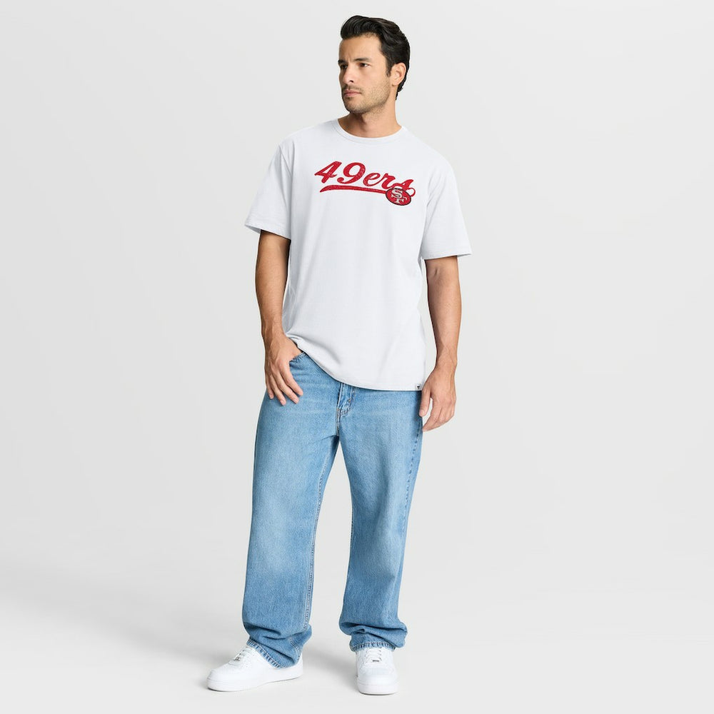 San Francisco 49ers Fluid Motion Legacy T-Shirt - White T-shirts