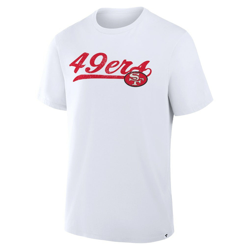 San Francisco 49ers Fluid Motion Legacy T-Shirt - White T-shirts