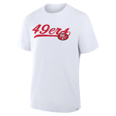 San Francisco 49ers Fluid Motion Legacy T-Shirt - White T-shirts