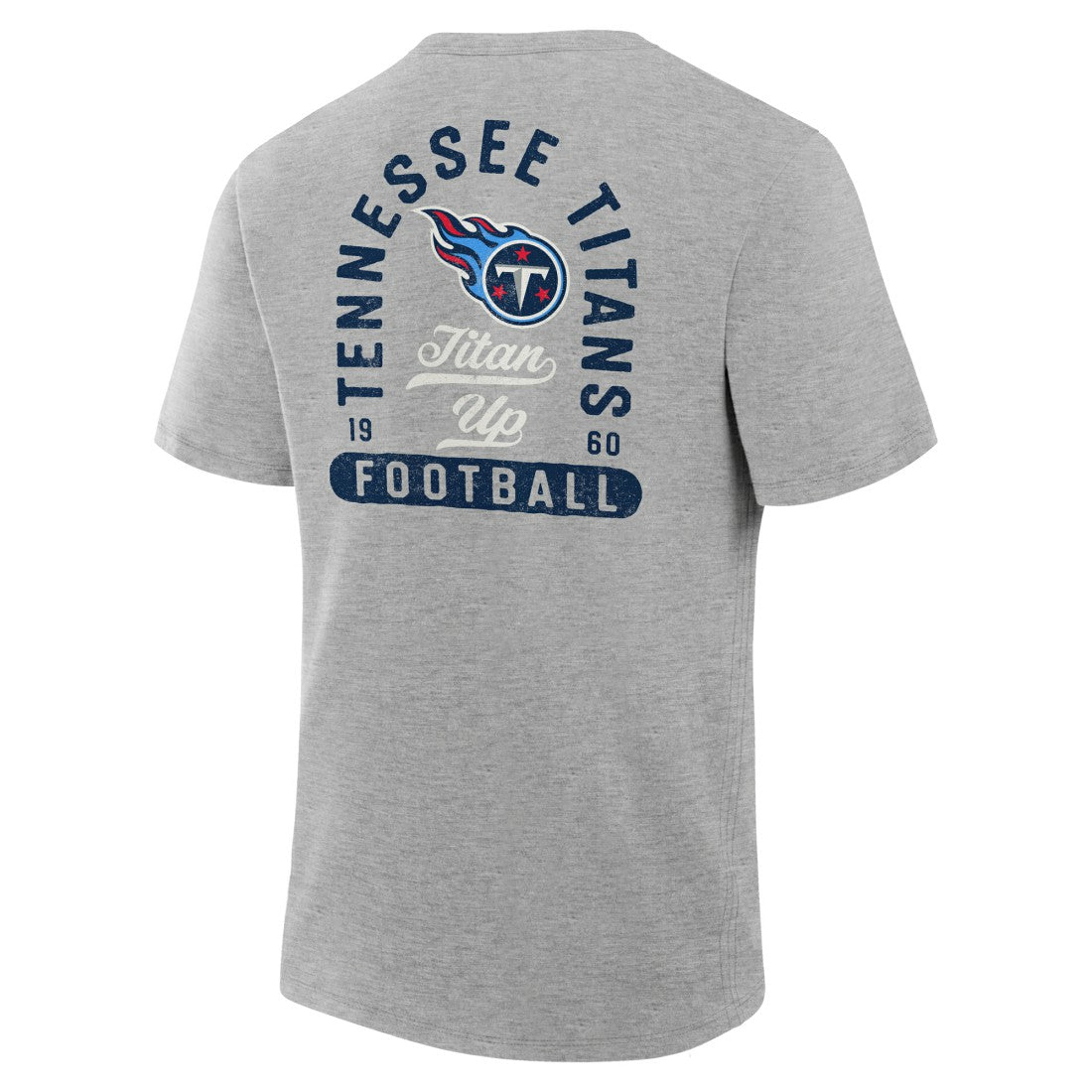 Tennessee Titans Fluid Motion Legacy T-Shirt - Heather Gray T-shirts