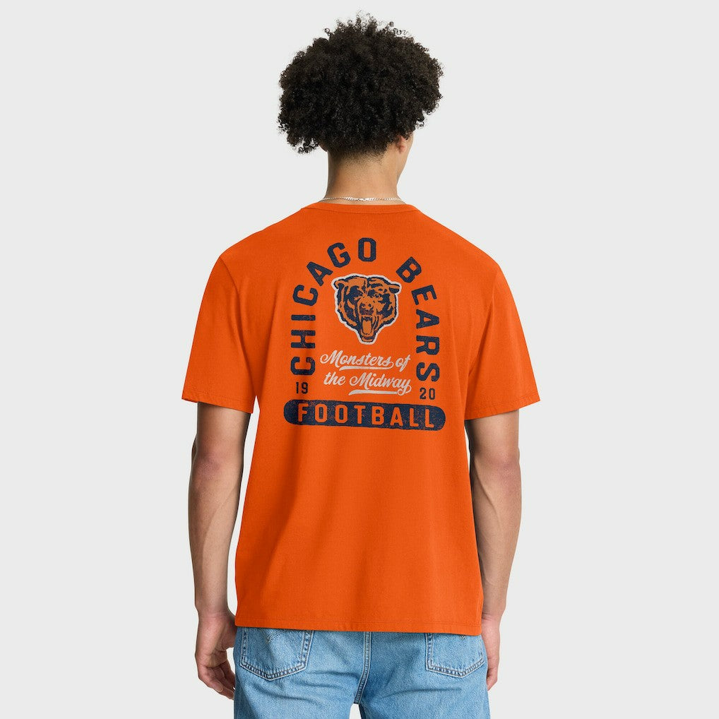 Chicago Bears Fluid Motion Legacy T-Shirt - Orange T-shirts