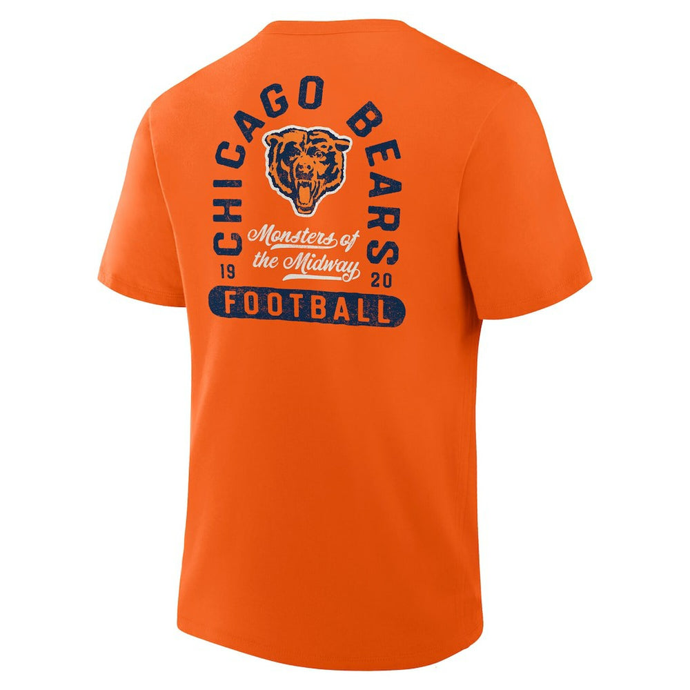 Chicago Bears Fluid Motion Legacy T-Shirt - Orange T-shirts