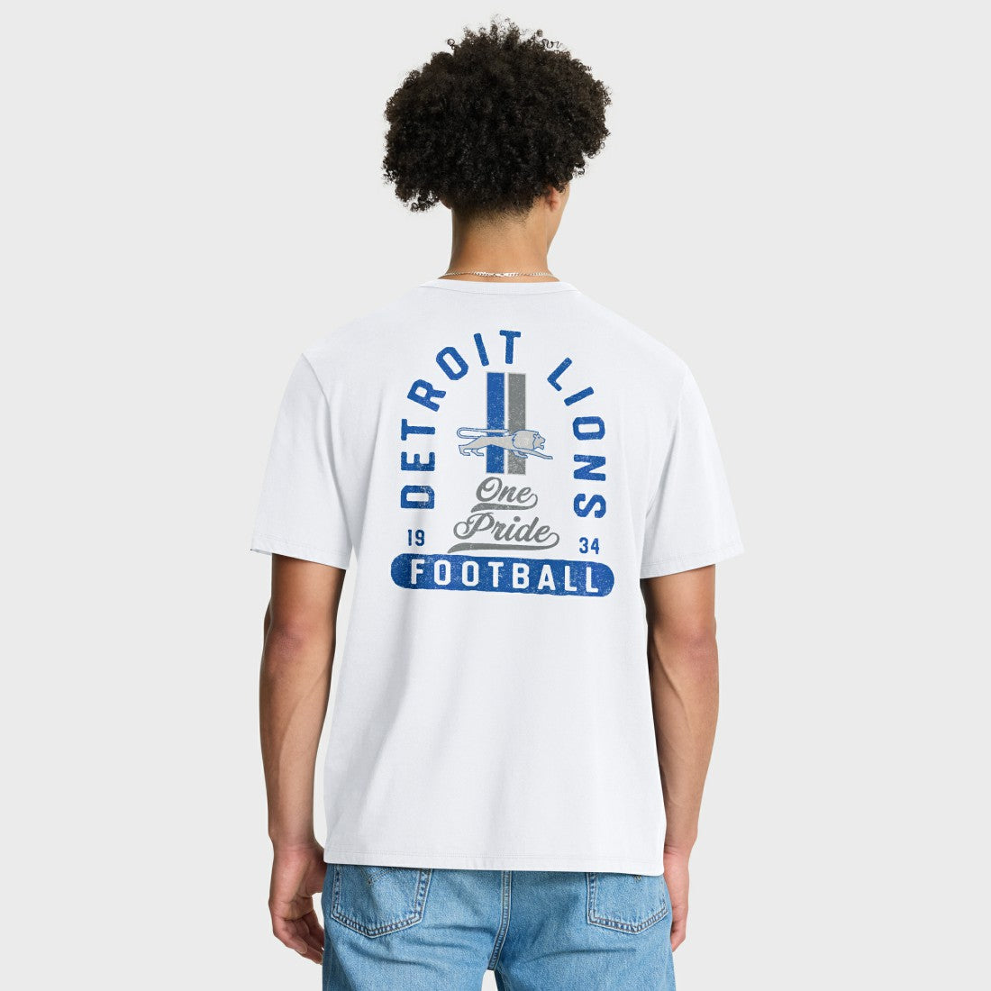 Detroit Lions Fluid Motion Legacy T-Shirt - White T-shirts