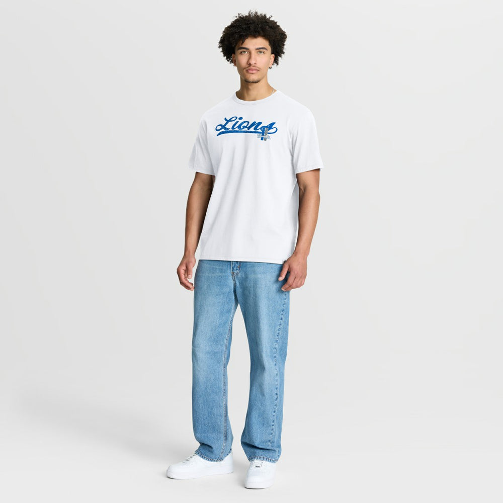 Detroit Lions Fluid Motion Legacy T-Shirt - White T-shirts