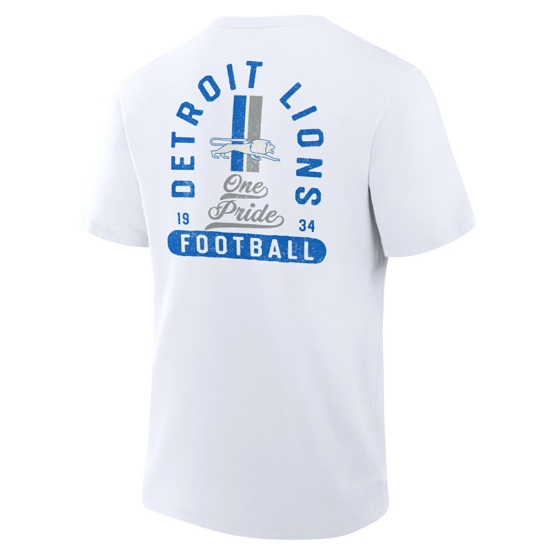 Detroit Lions Fluid Motion Legacy T-Shirt - White T-shirts