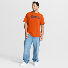 Denver Broncos Fluid Motion Legacy T-Shirt - Orange T-shirts