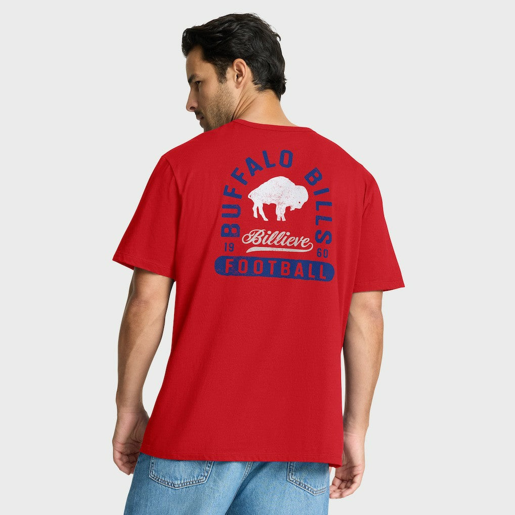 Buffalo Bills Fluid Motion Legacy T-Shirt - Red T-shirts