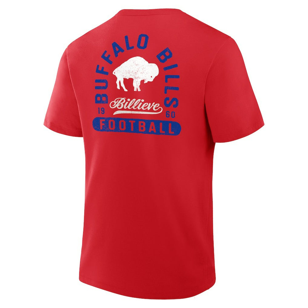 Buffalo Bills Fluid Motion Legacy T-Shirt - Red T-shirts