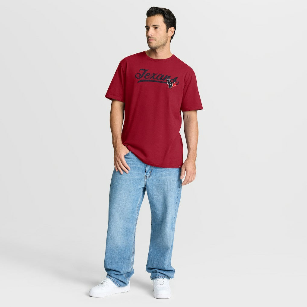 Houston Texans Fluid Motion Legacy T-Shirt - Red T-shirts