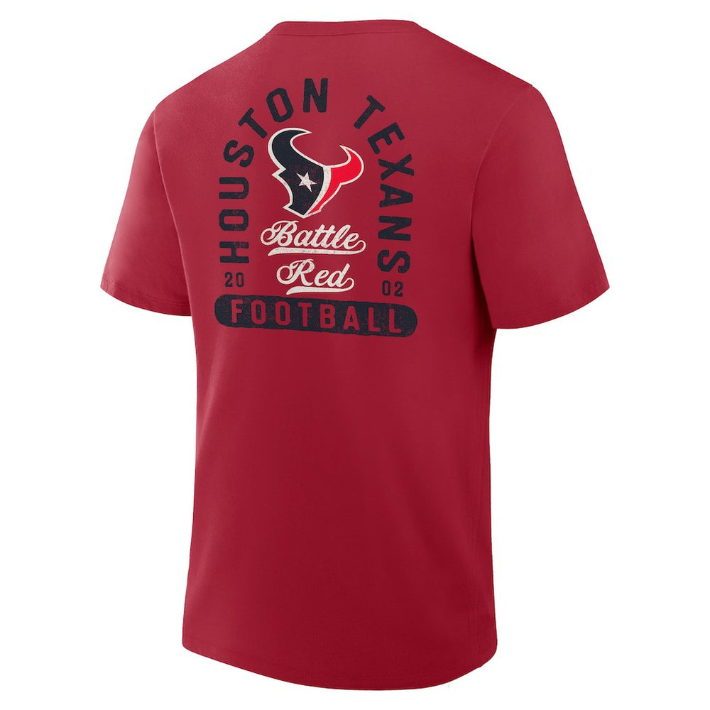 Houston Texans Fluid Motion Legacy T-Shirt - Red T-shirts
