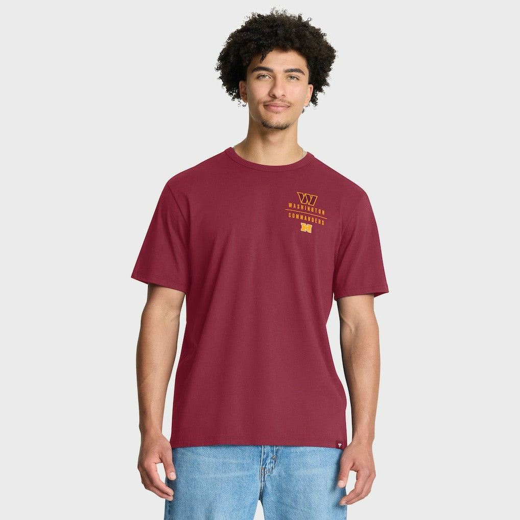 Washington Commanders Passing Pocket Legacy T-Shirt - Burgundy T-shirts