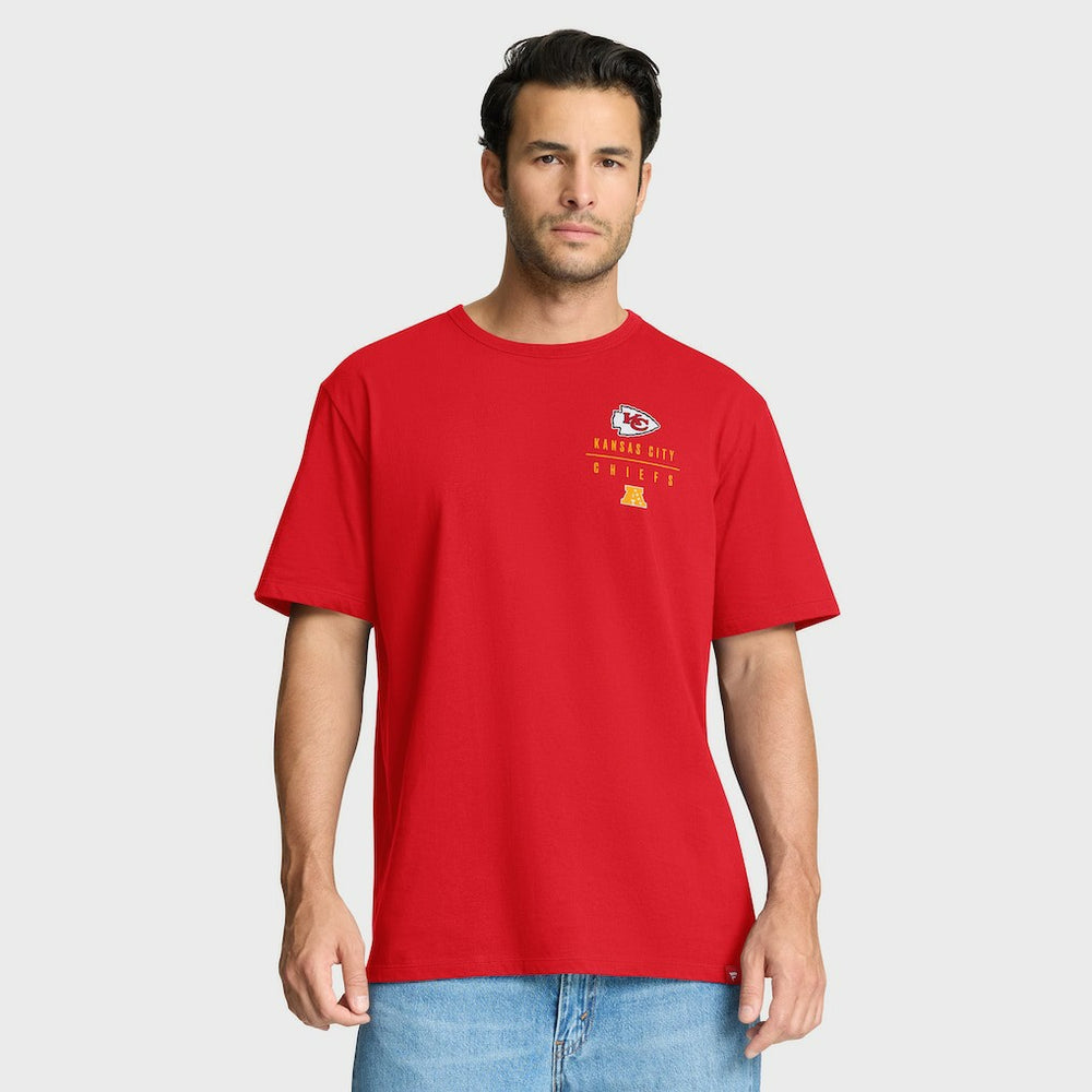 Kansas City Chiefs Passing Pocket Legacy T-Shirt - Red T-shirts