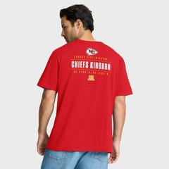 Kansas City Chiefs Passing Pocket Legacy T-Shirt - Red T-shirts