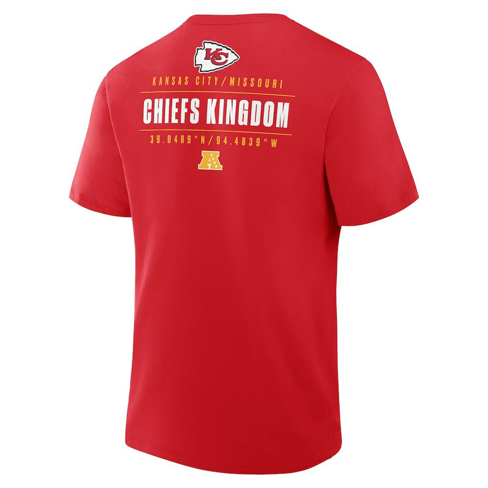 Kansas City Chiefs Passing Pocket Legacy T-Shirt - Red T-shirts