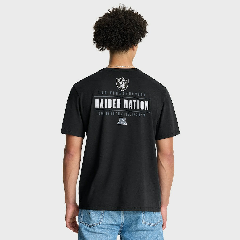 Las Vegas Raiders Passing Pocket Legacy T-Shirt - Black T-shirts