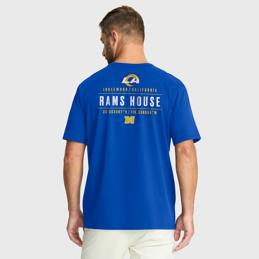 Los Angeles Rams Passing Pocket Legacy T-Shirt - Royal T-shirts