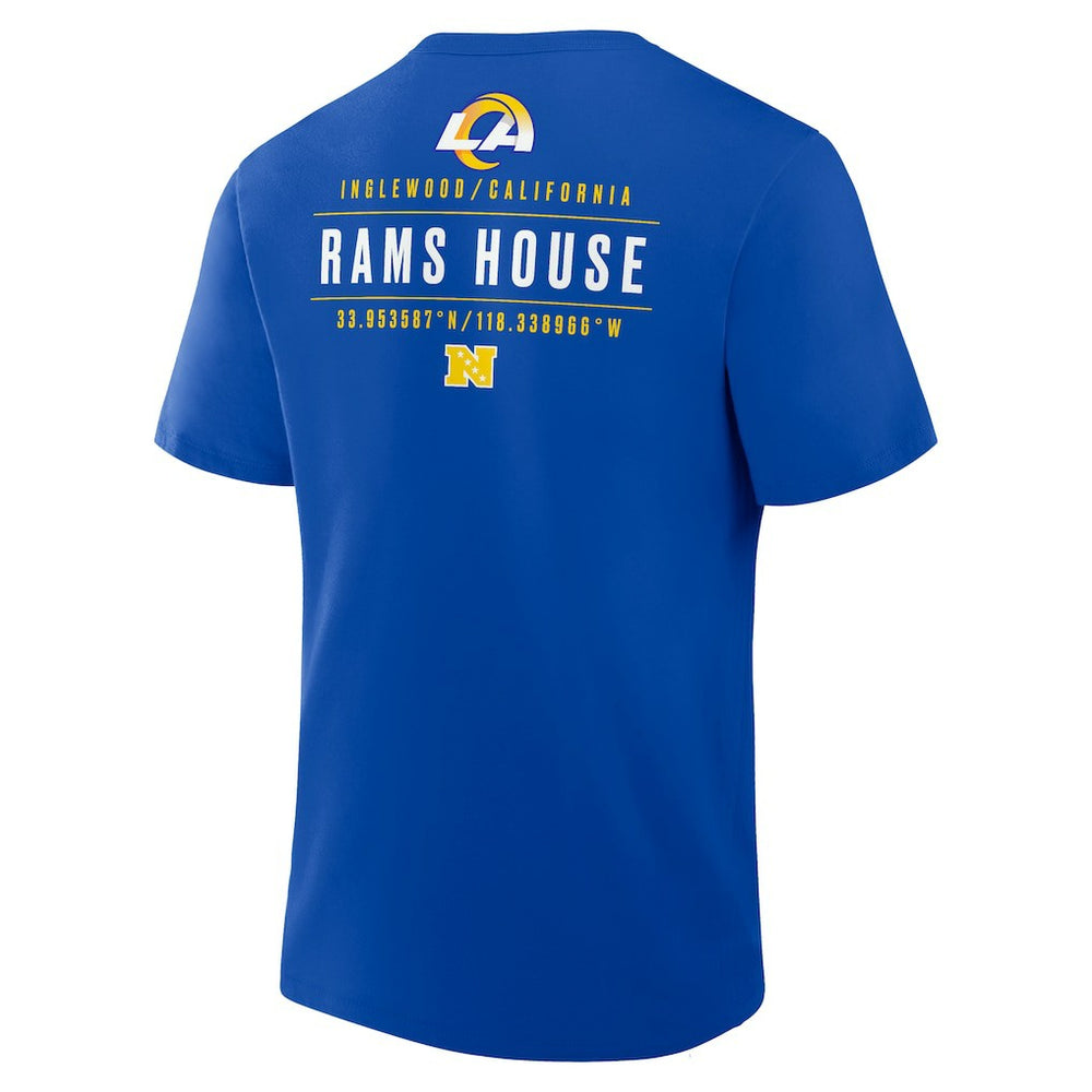 Los Angeles Rams Passing Pocket Legacy T-Shirt - Royal T-shirts