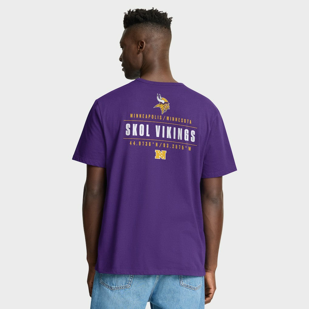 Minnesota Vikings Passing Pocket Legacy T-Shirt - Purple T-shirts