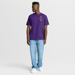 Minnesota Vikings Passing Pocket Legacy T-Shirt - Purple T-shirts