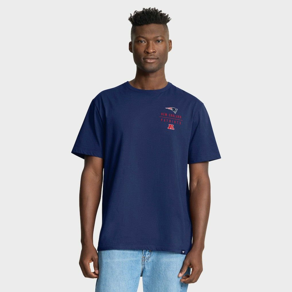 New England Patriots Passing Pocket Legacy T-Shirt - Navy T-shirts