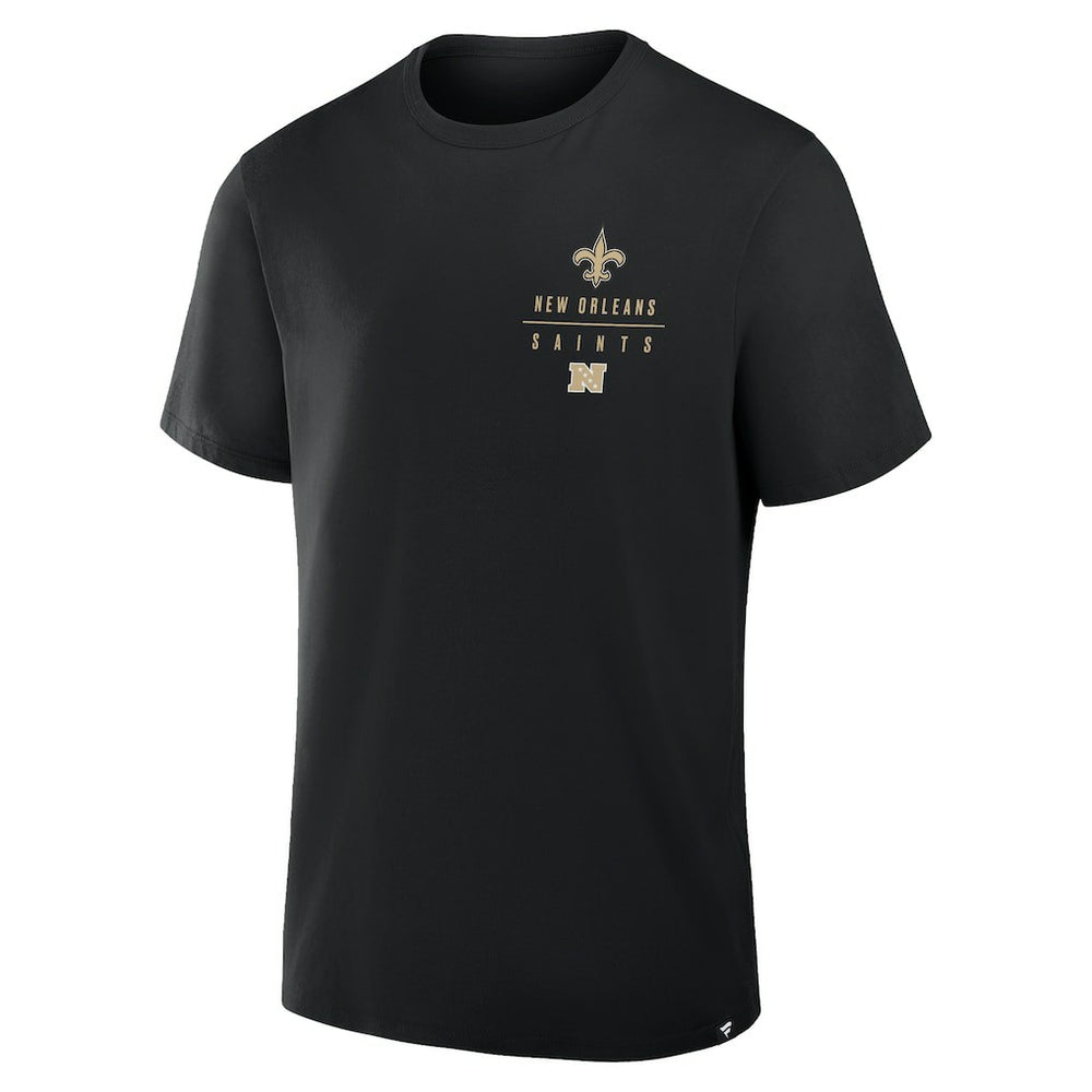 New Orleans Saints Passing Pocket Legacy T-Shirt - Black T-shirts