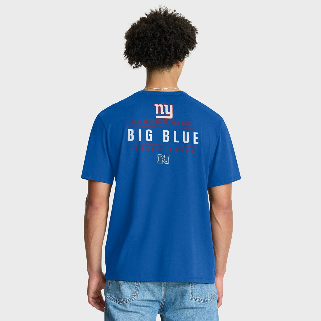 New York Giants Passing Pocket Legacy T-Shirt - Royal T-shirts