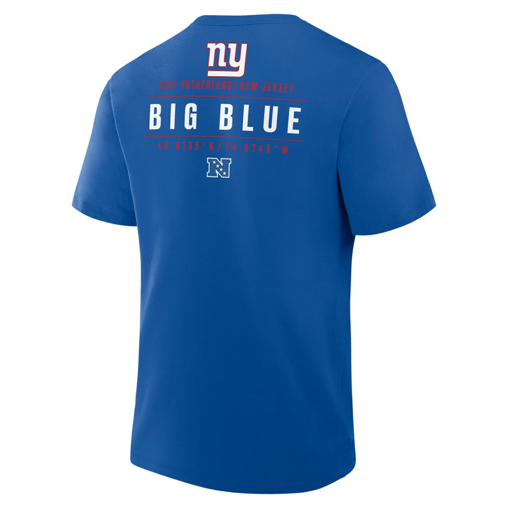New York Giants Passing Pocket Legacy T-Shirt - Royal T-shirts