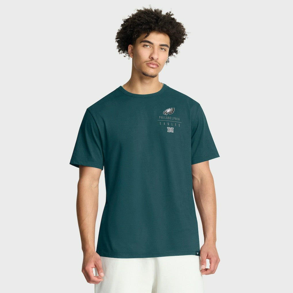 Philadelphia Eagles Passing Pocket Legacy T-Shirt - Midnight Green T-shirts