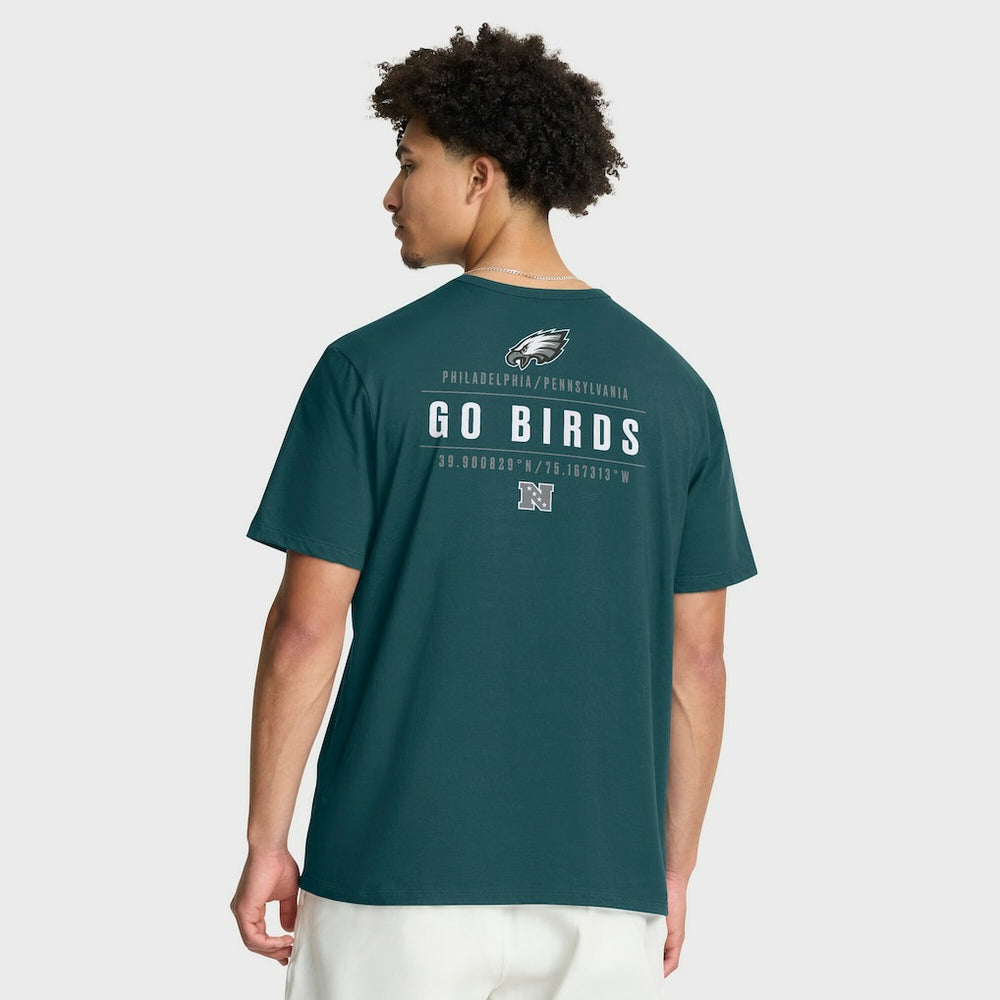 Philadelphia Eagles Passing Pocket Legacy T-Shirt - Midnight Green T-shirts