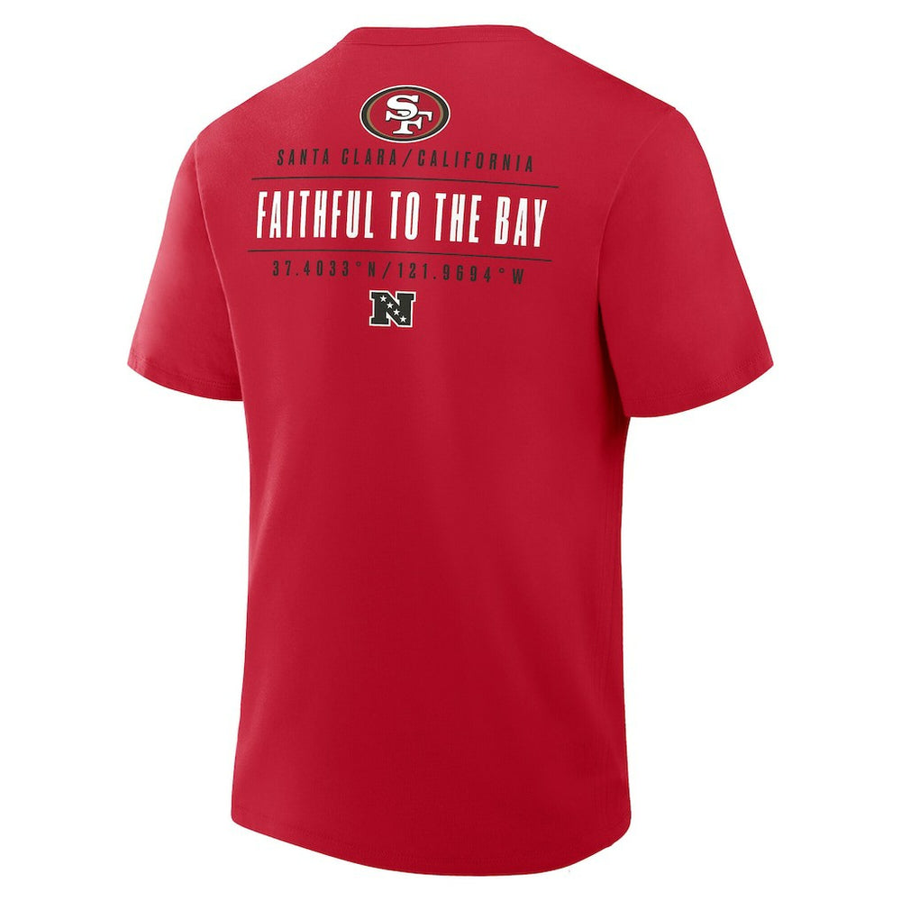 San Francisco 49ers Passing Pocket Legacy T-Shirt - Scarlet T-shirts