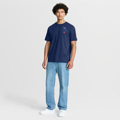 Tennessee Titans Passing Pocket Legacy T-Shirt - Navy T-shirts