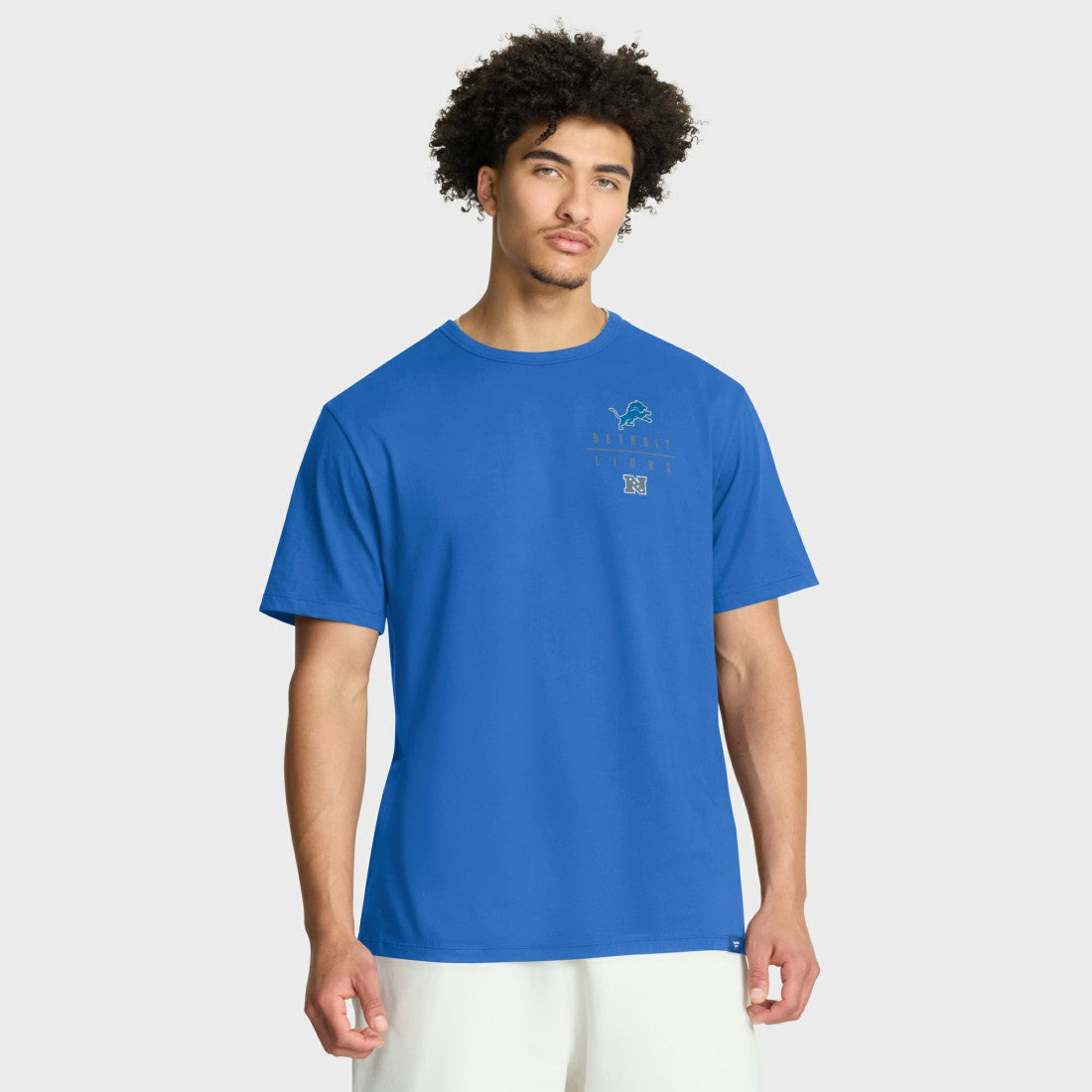 Detroit Lions Passing Pocket Legacy T-Shirt - Blue T-shirts