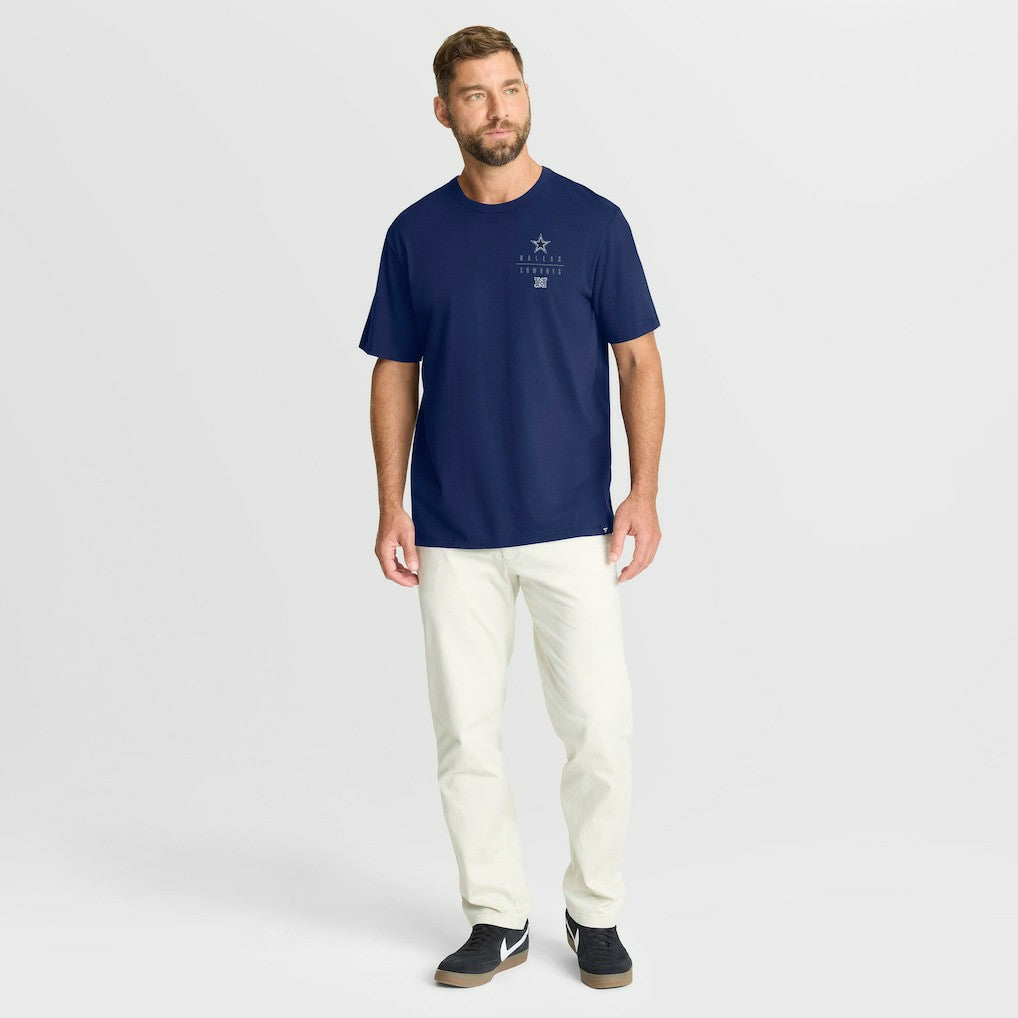 Dallas Cowboys Passing Pocket Legacy T-Shirt - Navy T-shirts