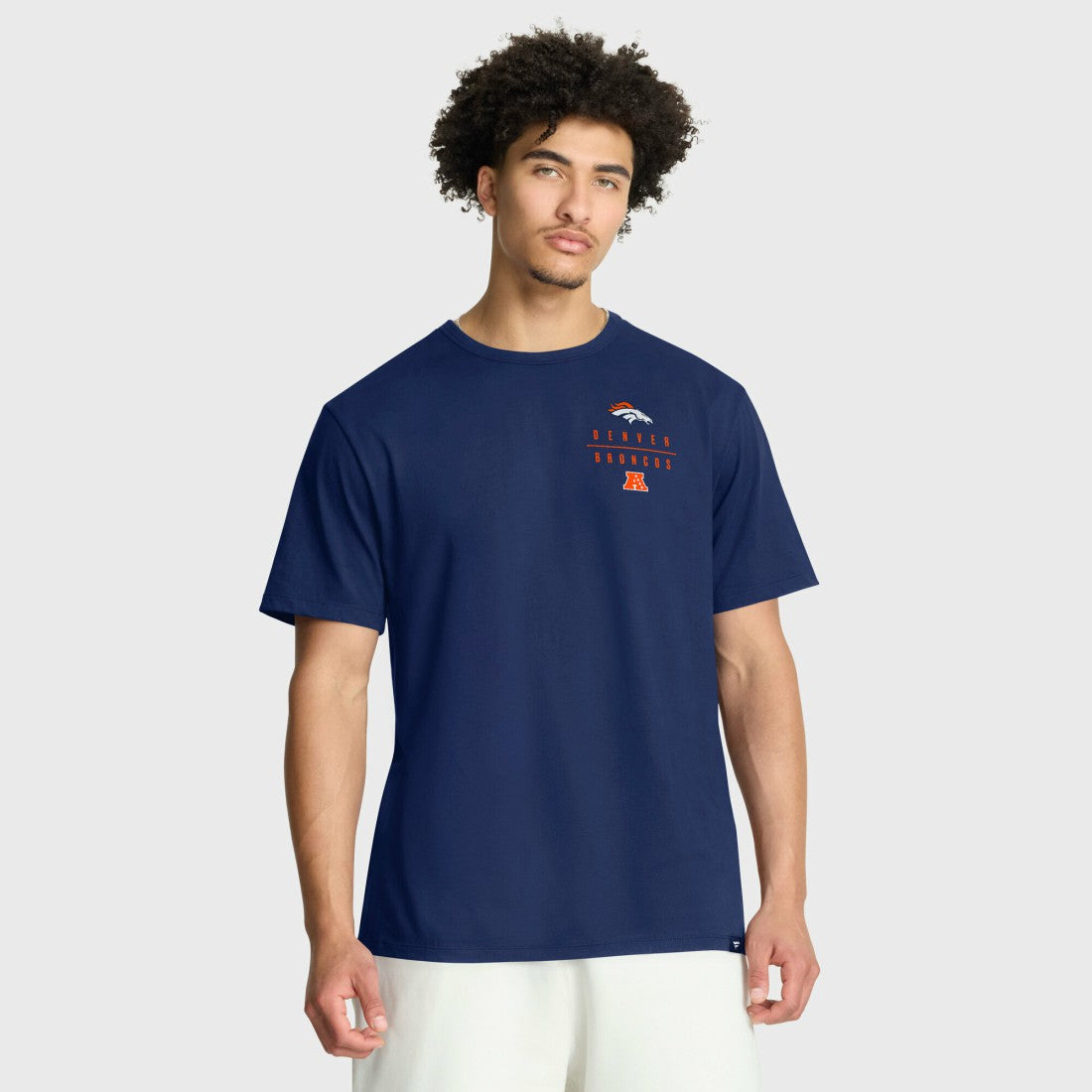 Denver Broncos Passing Pocket Legacy T-Shirt - Navy T-shirts