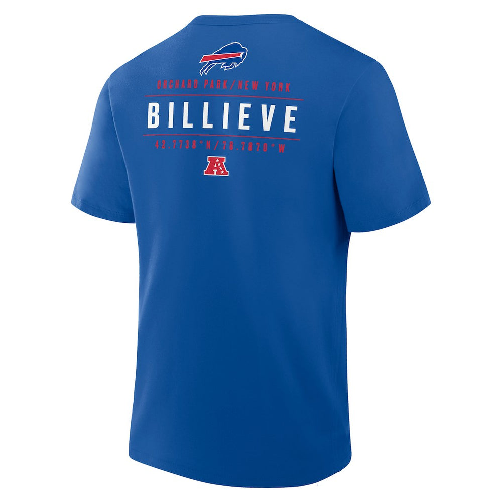 Buffalo Bills Passing Pocket Legacy T-Shirt - Royal T-shirts