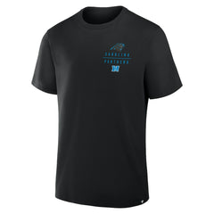 Carolina Panthers Passing Pocket Legacy T-Shirt - Black T-shirts