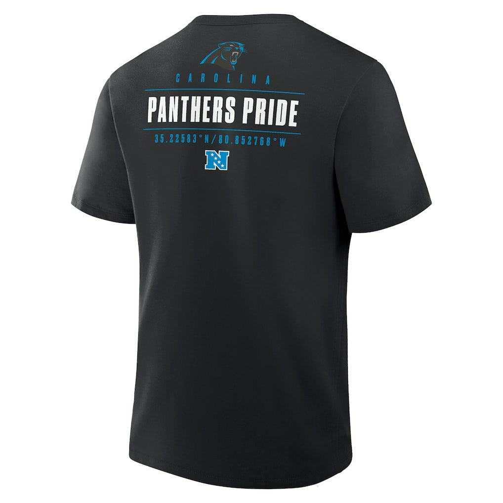 Carolina Panthers Passing Pocket Legacy T-Shirt - Black T-shirts