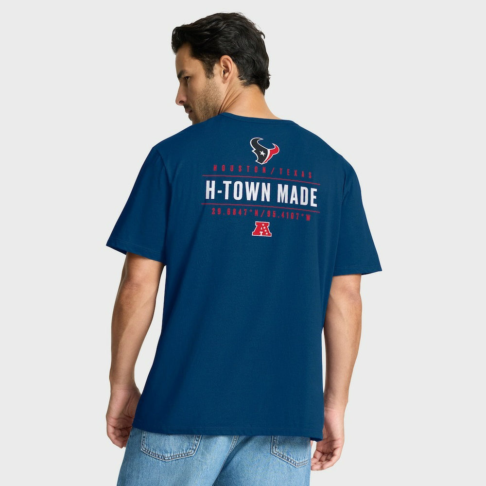 Houston Texans Passing Pocket Legacy T-Shirt - Navy T-shirts