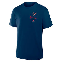 Houston Texans Passing Pocket Legacy T-Shirt - Navy T-shirts